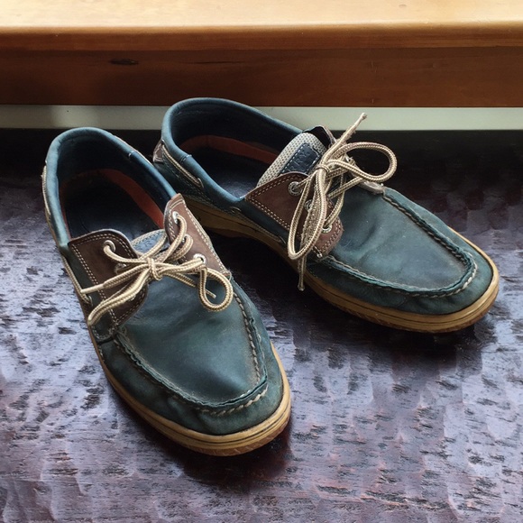 Sperry Other - Men's Sperry Blue Loafer Boat Shoes